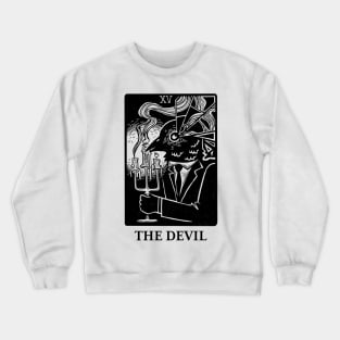 XV. The Devil  tarot card Crewneck Sweatshirt